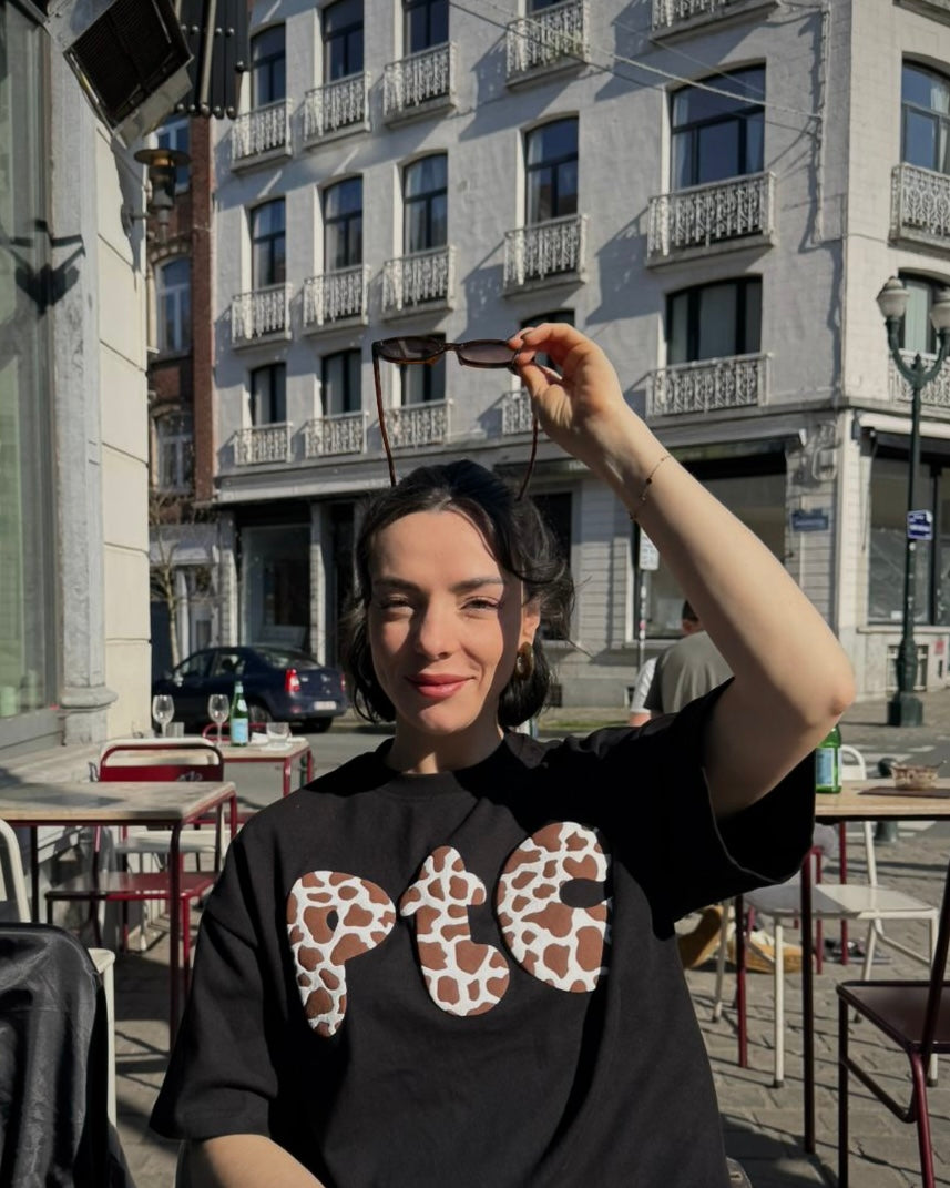 boxy t-shirt vache