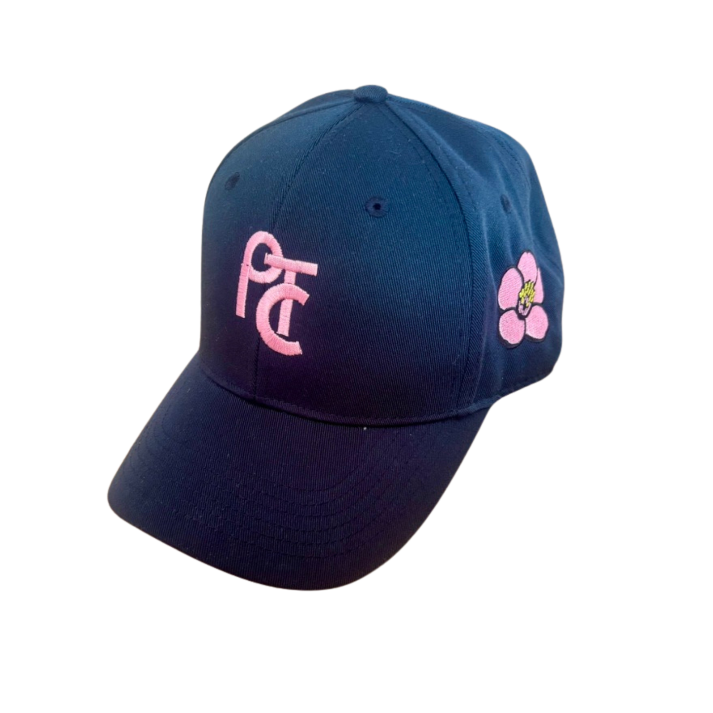 casquette de baseball fleur