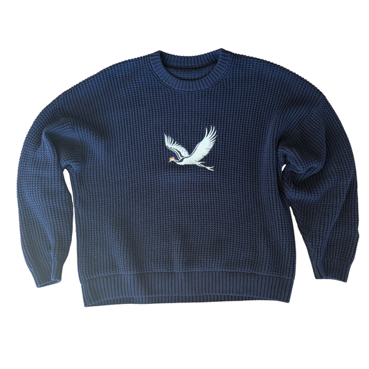 knitwear umusambi - bleu navy