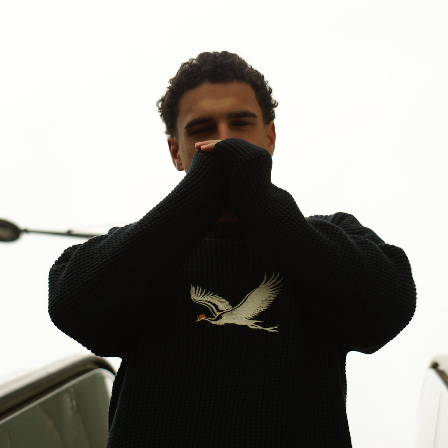 knitwear umusambi - bleu navy