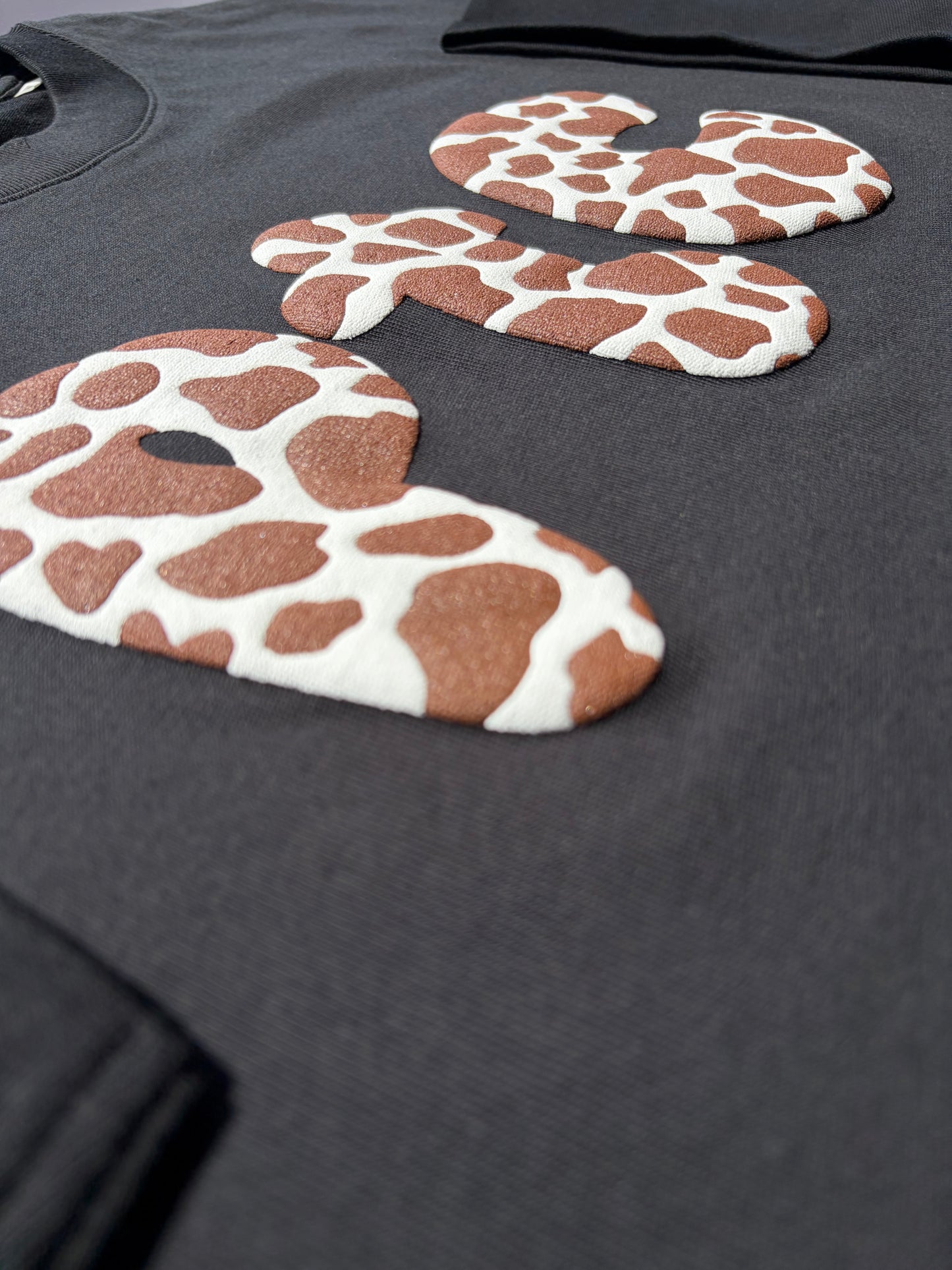 boxy t-shirt vache