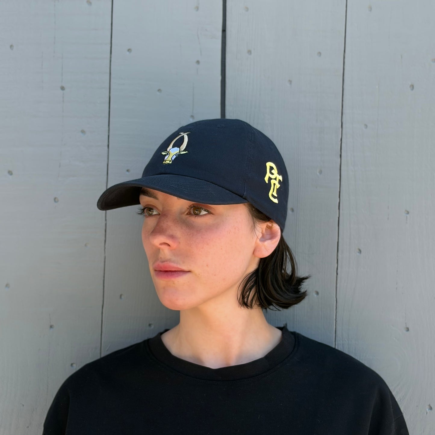 navy cow cap