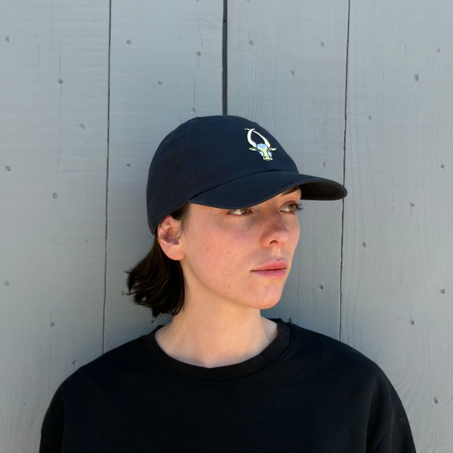 navy cow cap